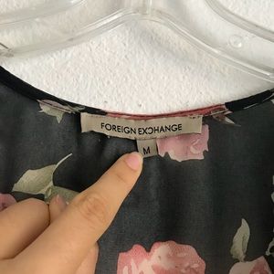 Foreign Exchange Dresses - Foreign Exchange Long Sleeve Floral Romper Foreign Exchange Dresses - Foreign Exchange Long Sleeve Floral Romper